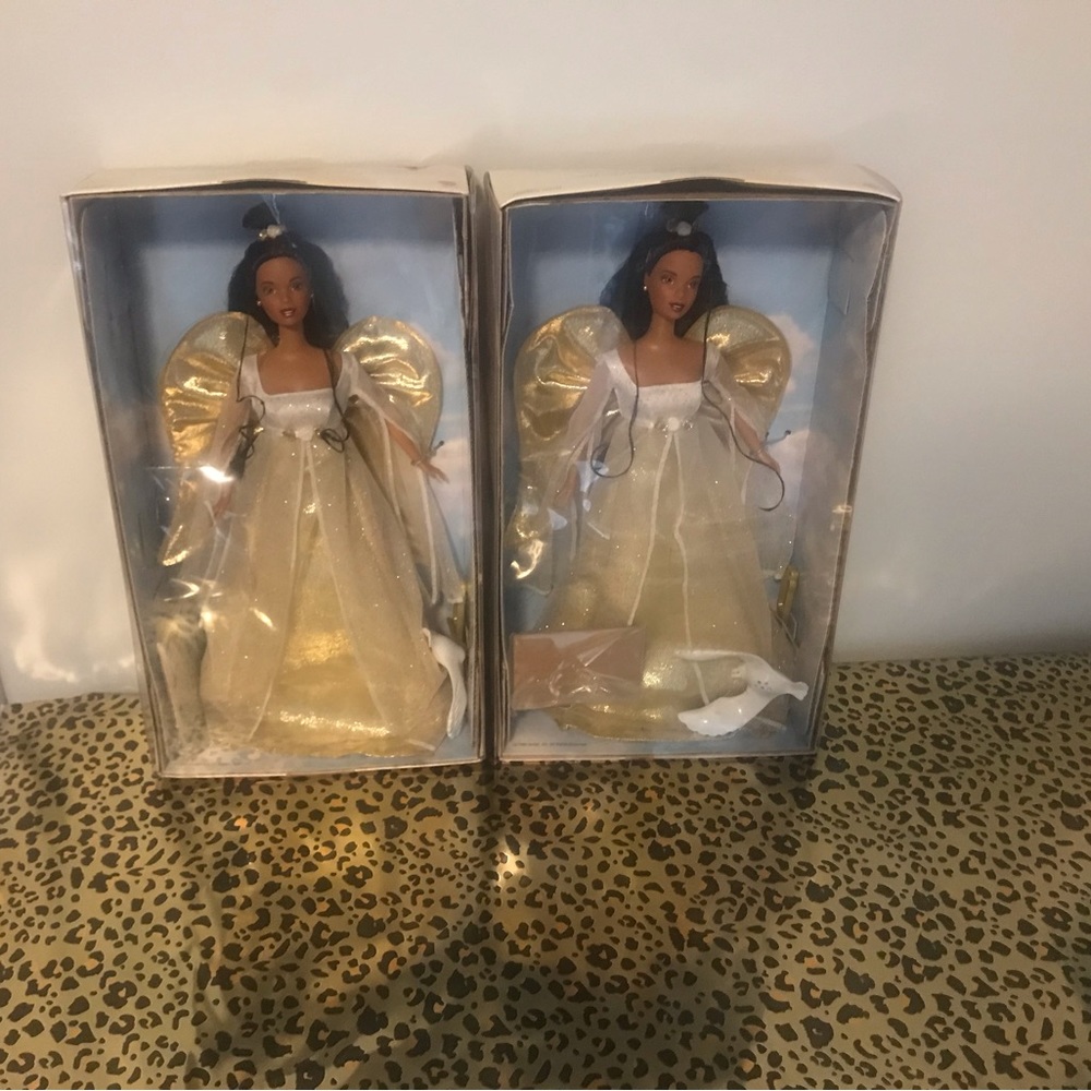 COLLECTIBLE RARE FIND 1999 Angelic Inspirations Barbie African American